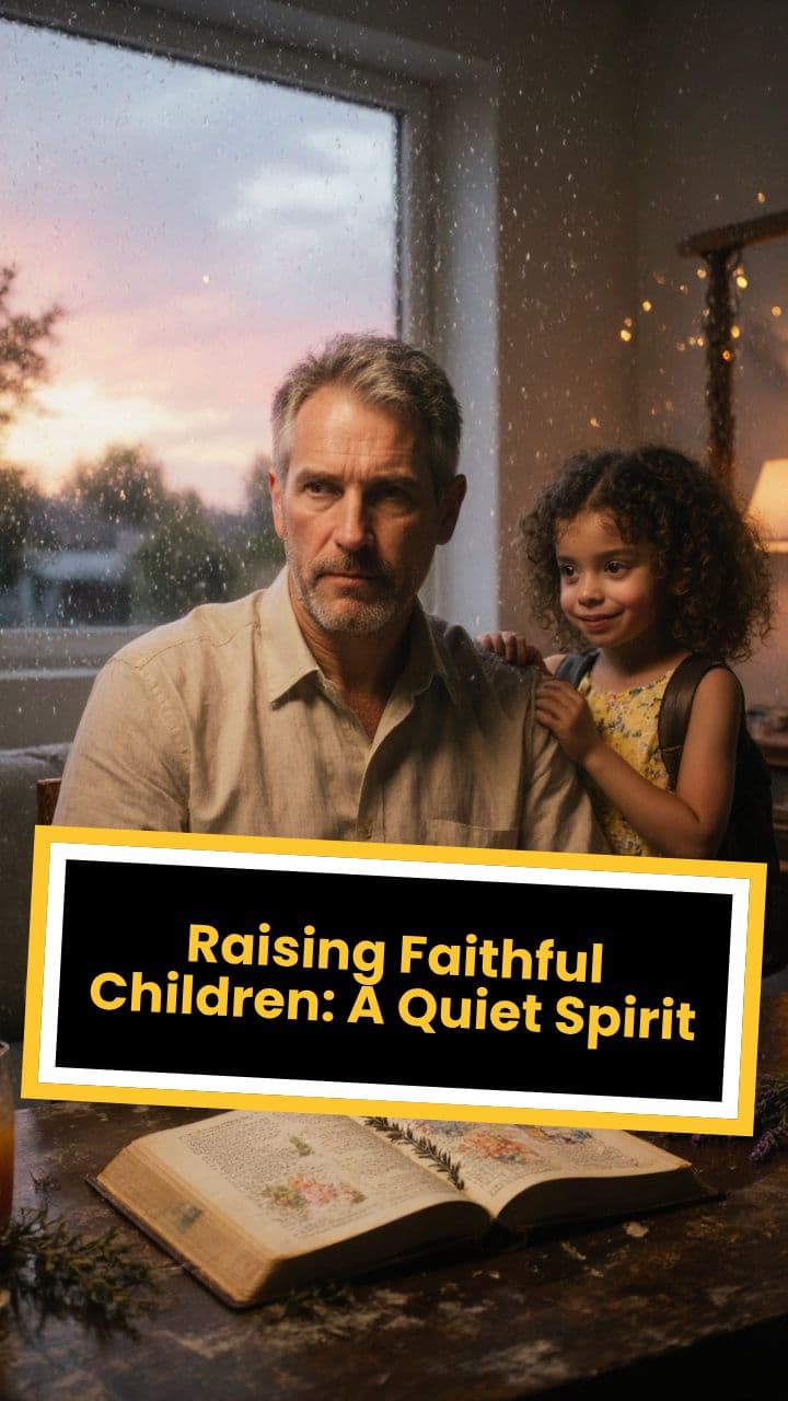 Raising Faithful Children: A Quiet Spirit