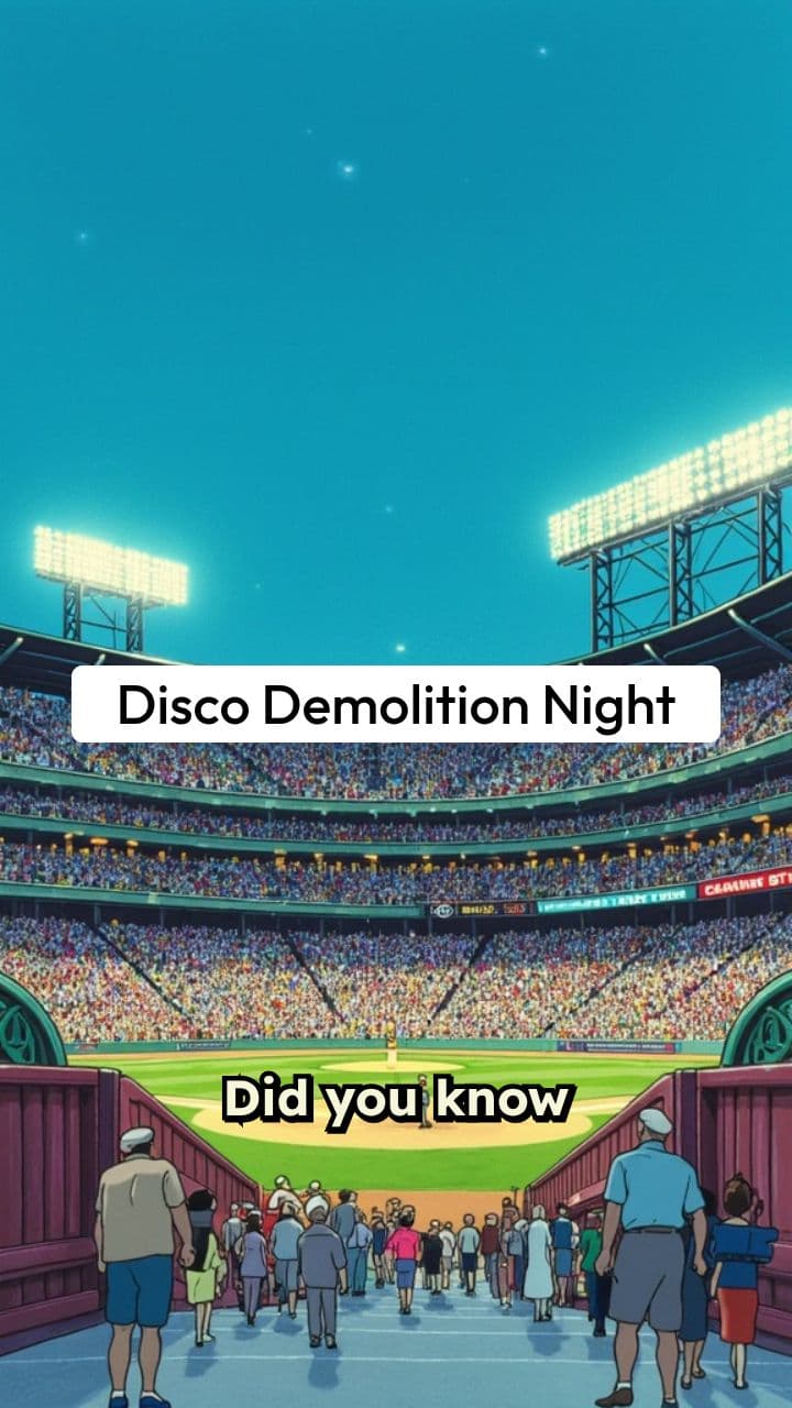 Disco Demolition Night: The Riot that "Killed" Disco