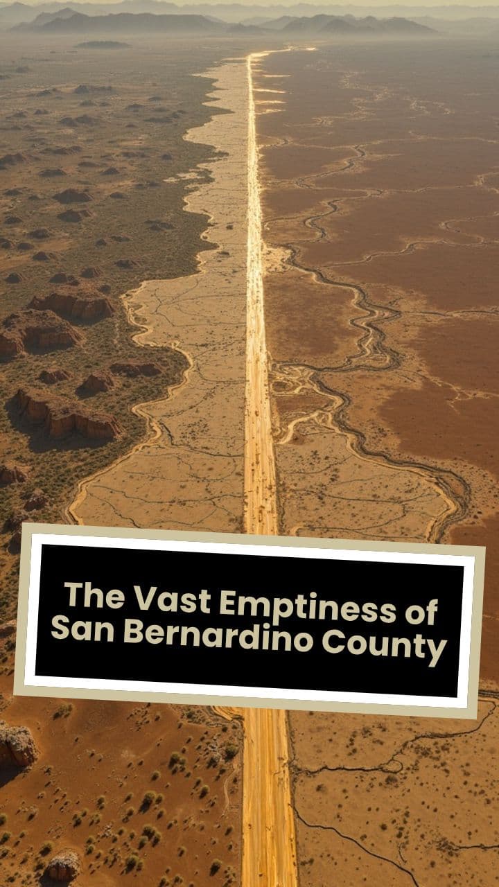 The Vast Emptiness of San Bernardino County (with music)