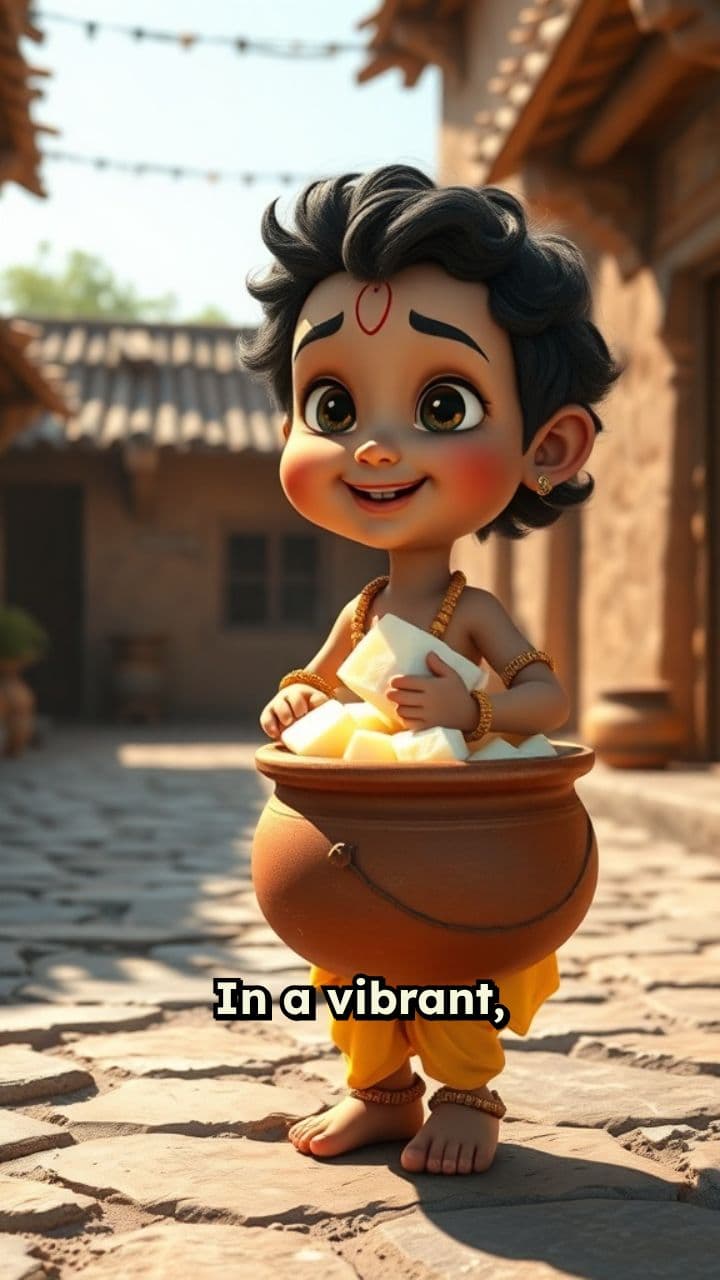 Bal Krishna's Buttery Adventure