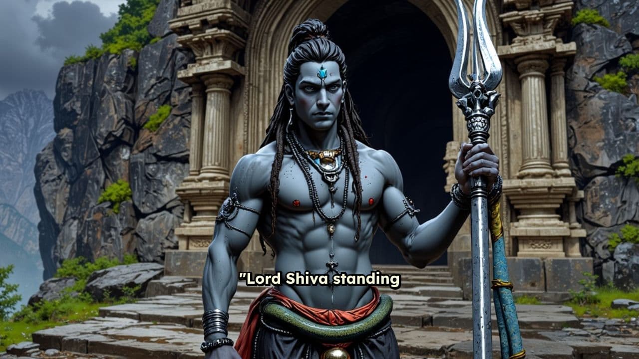 Shiva's Blessing in the Storm