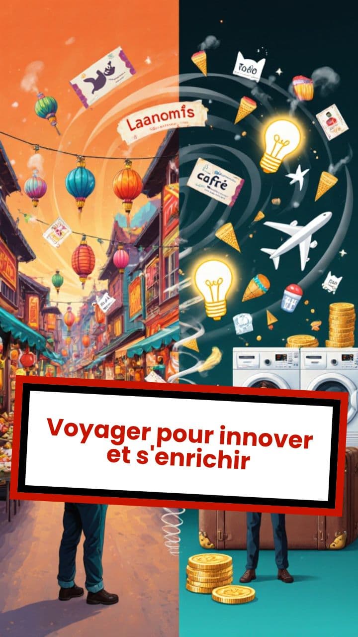 Voyager pour innover et s'enrichir