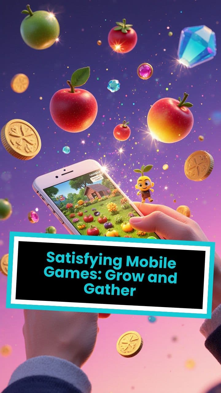 Satisfying Mobile Games: Grow and Gather