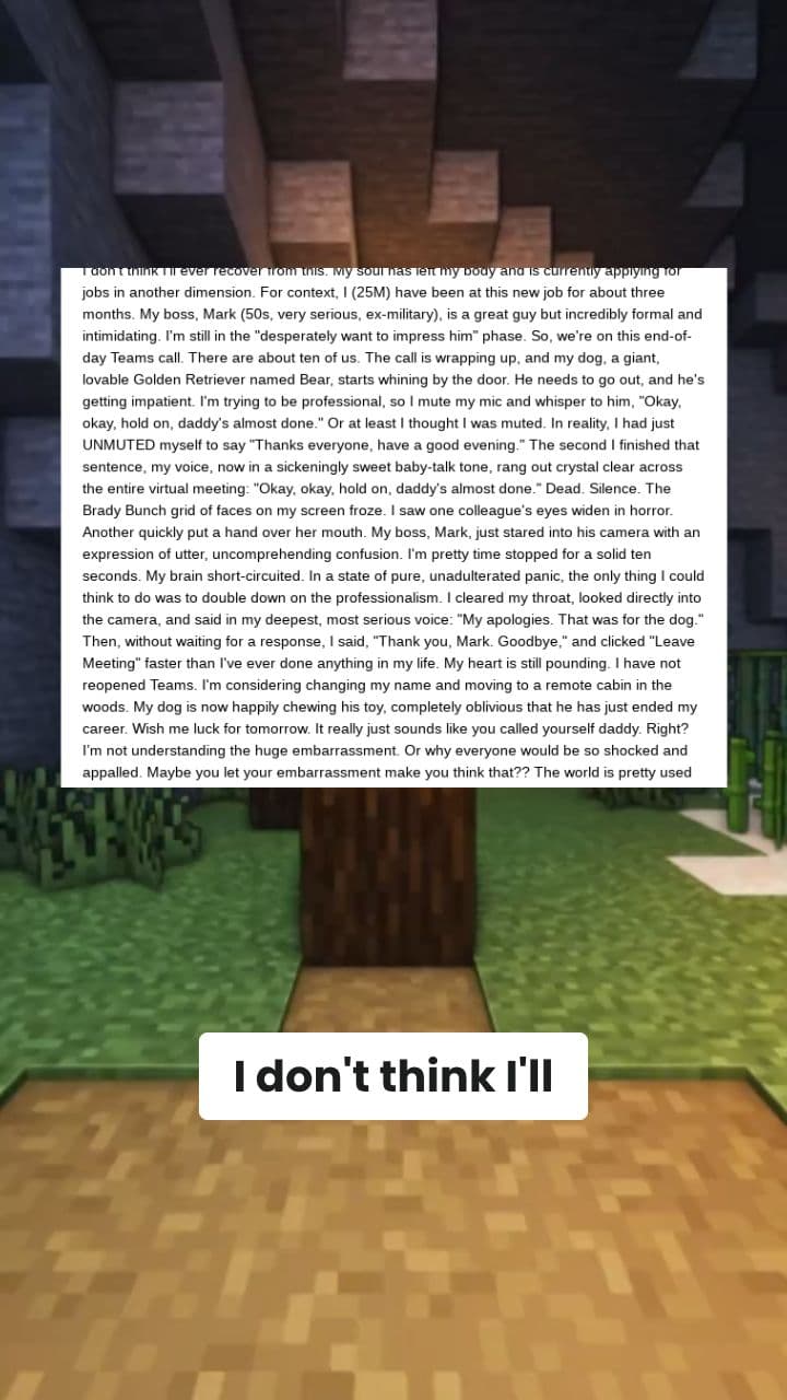 Accidental Baby Talk on Work Call