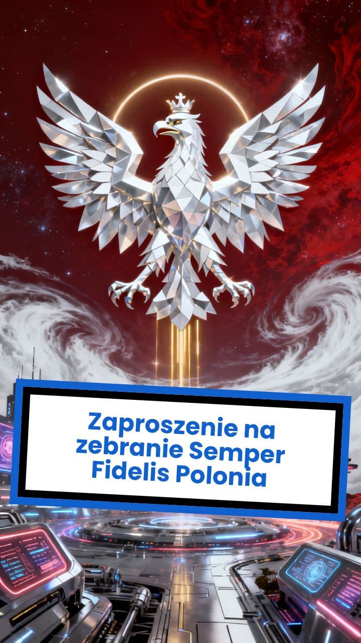 Zaproszenie na zebranie Semper Fidelis Polonia