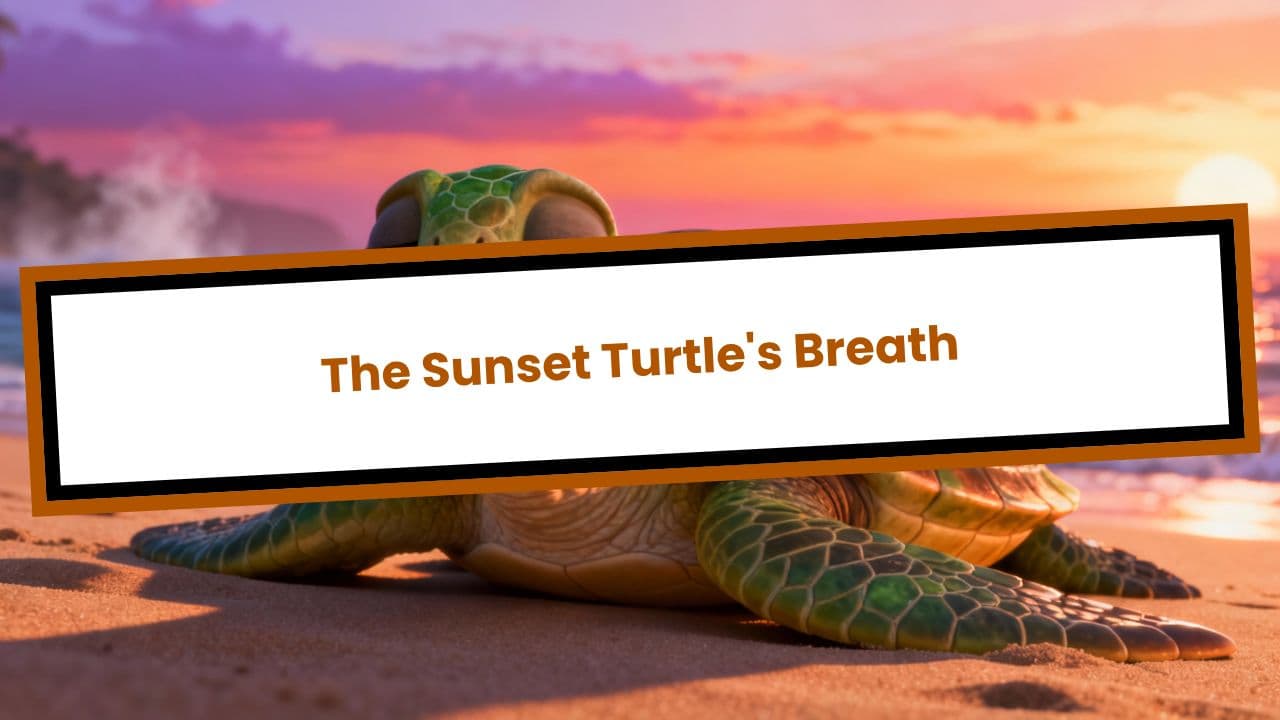 The Sunset Turtle's Breath