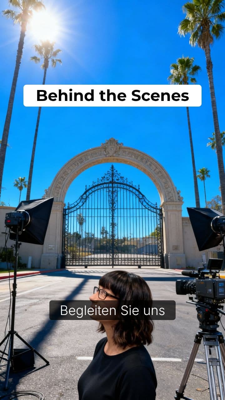 Hinter den Kulissen der Filmwelt