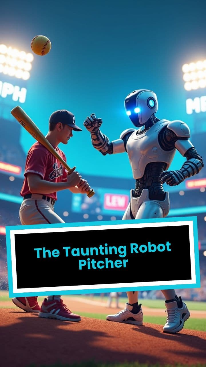 The Taunting Robot Pitcher