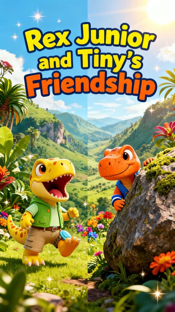 Rex Junior and Tiny's Friendship