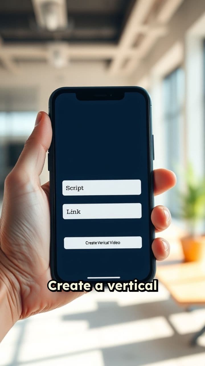 Generate Your Vertical Video Easily
