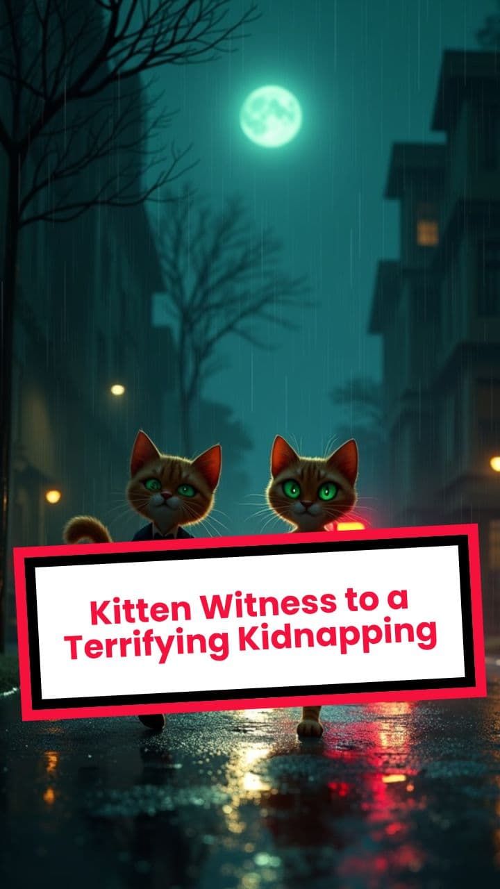 Kitten Witness to a Terrifying Kidnapping
