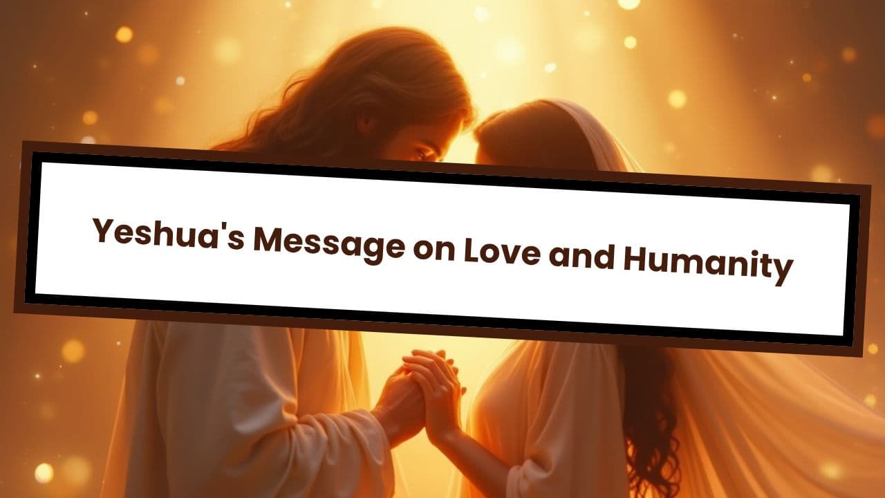 Yeshua's Message on Love and Humanity