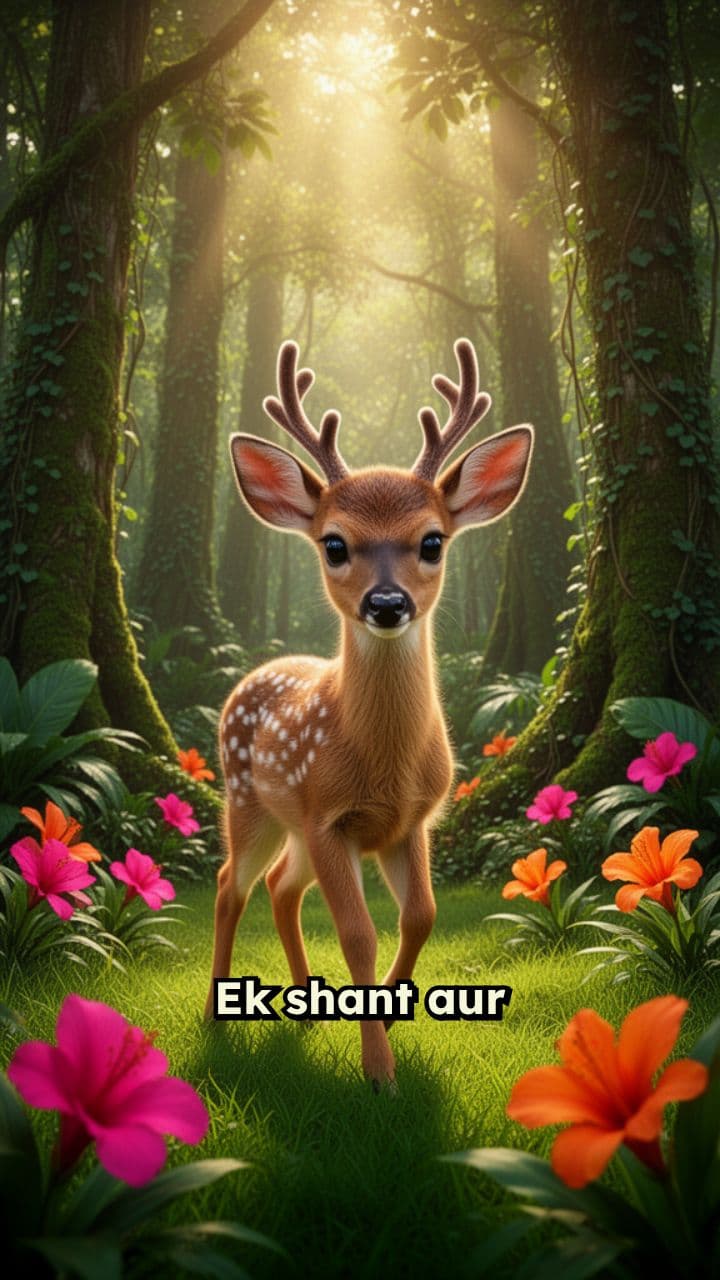 The Kind Deer and the Grateful Rabbit