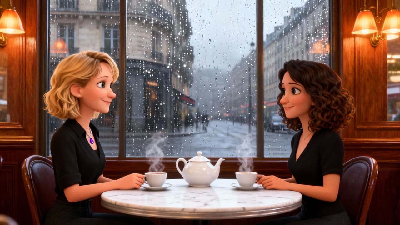 #7894 -Lise and Marion: A Quiet Connection