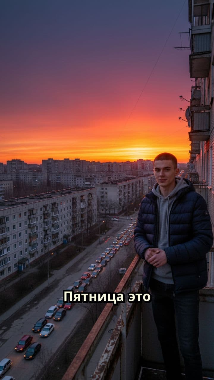 Пятничная свобода во дворе