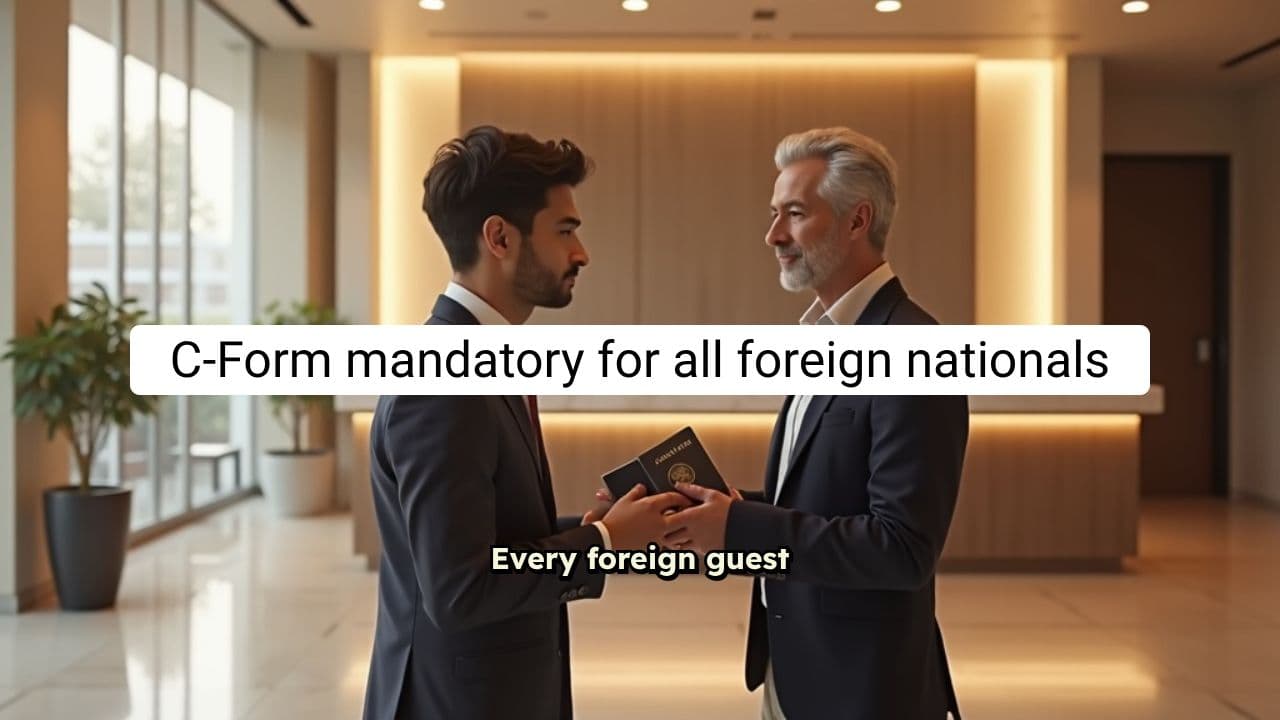 Introduction to C-Form & Legal Requirement