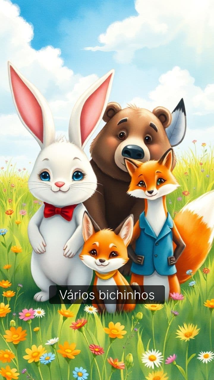 Bichinhos Fofos em Festa