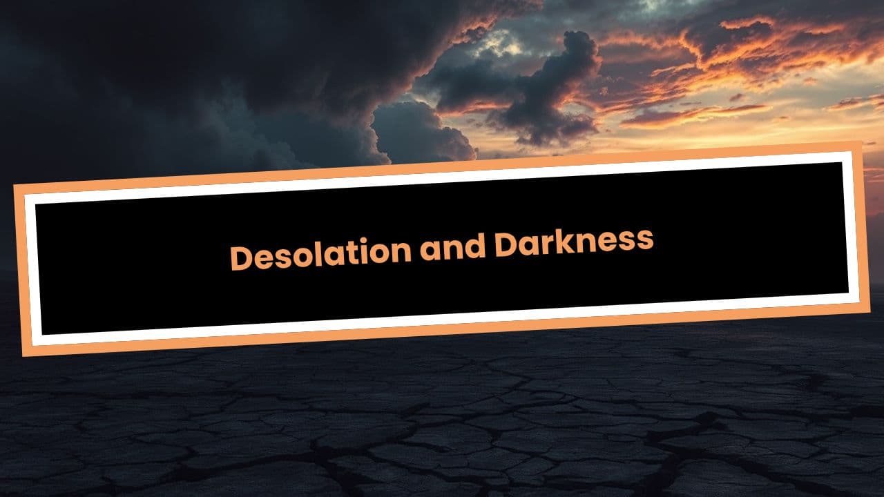 Desolation and Darkness Psalm 22: 13-18