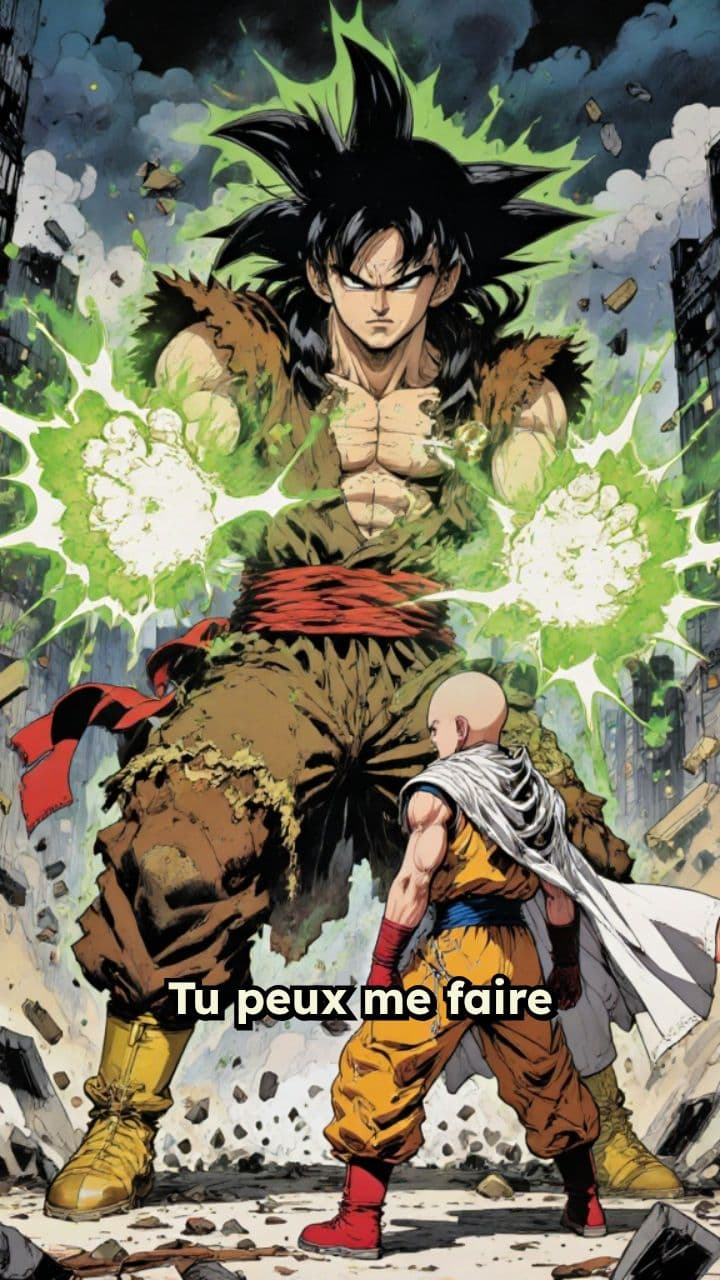 Broly vs Saitama : Duel Épique