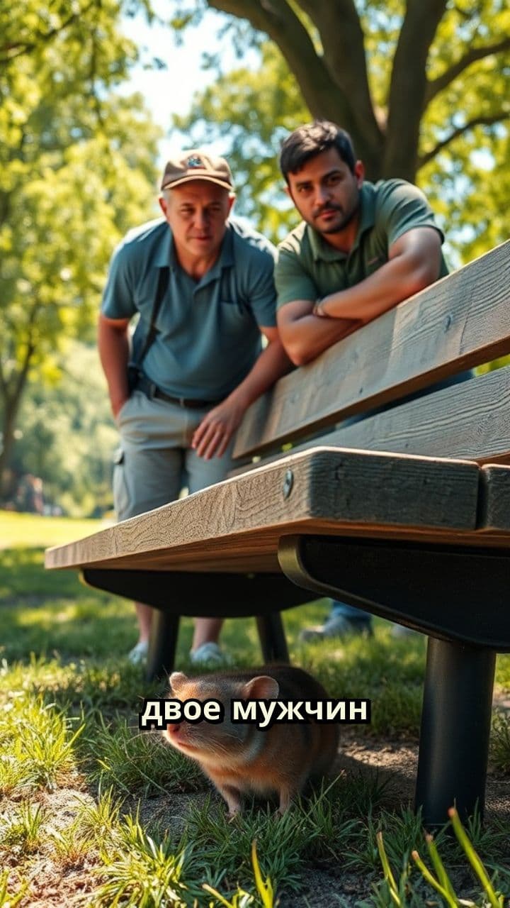 Грызун в штанах мужчин