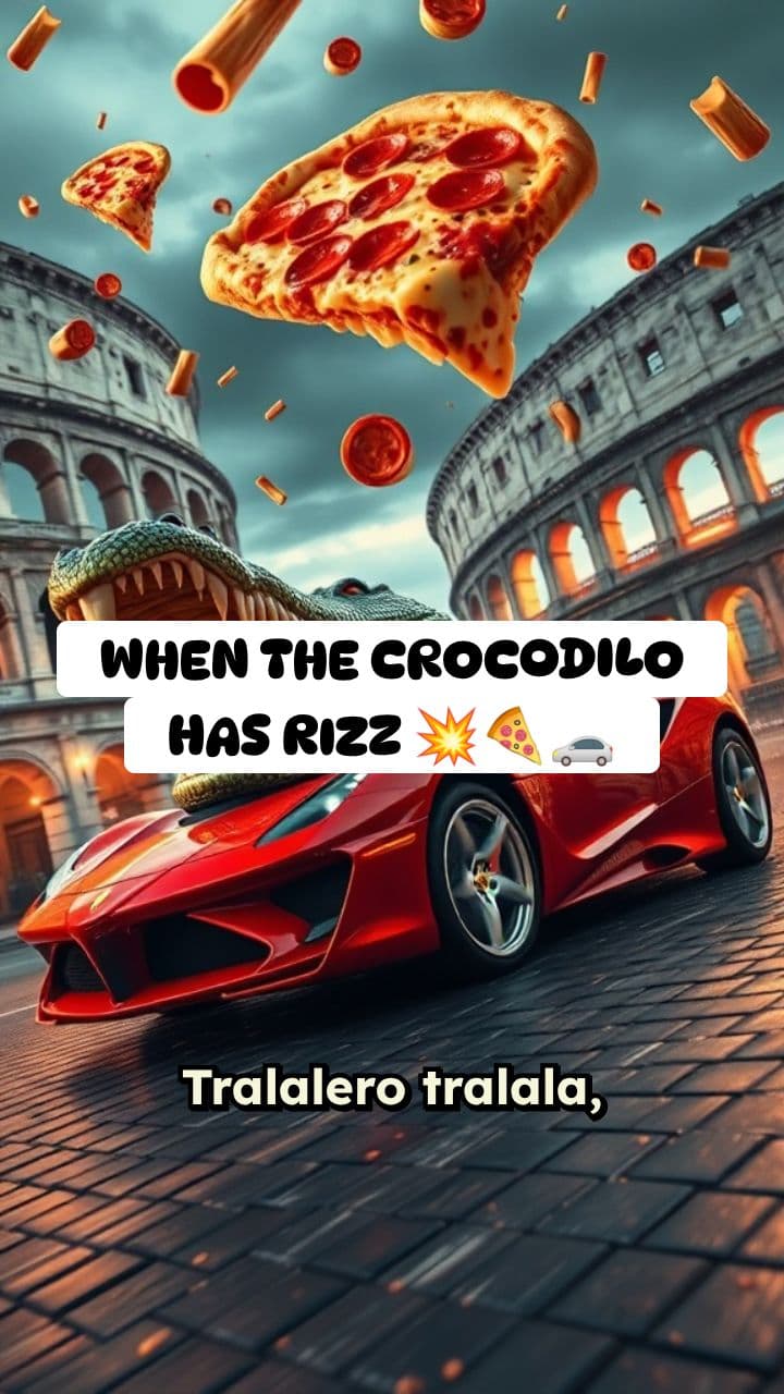 Bombardiro Ferrario Crocodilo Brainrot