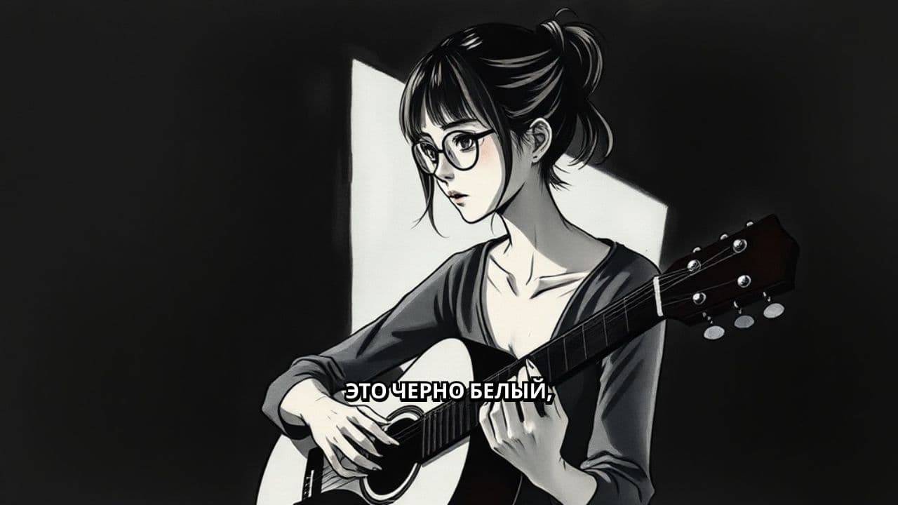 Музыкальные мечты в черно-белом мире
