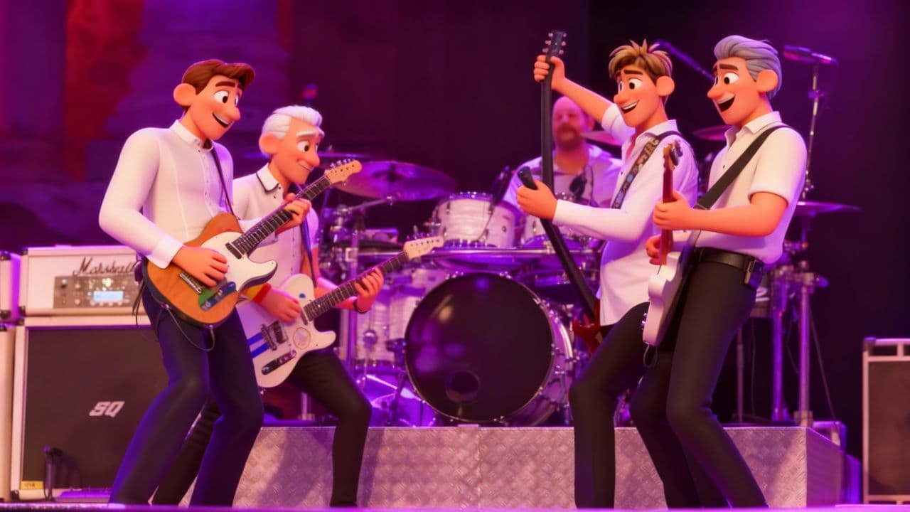 Pixar Rock Band Performance