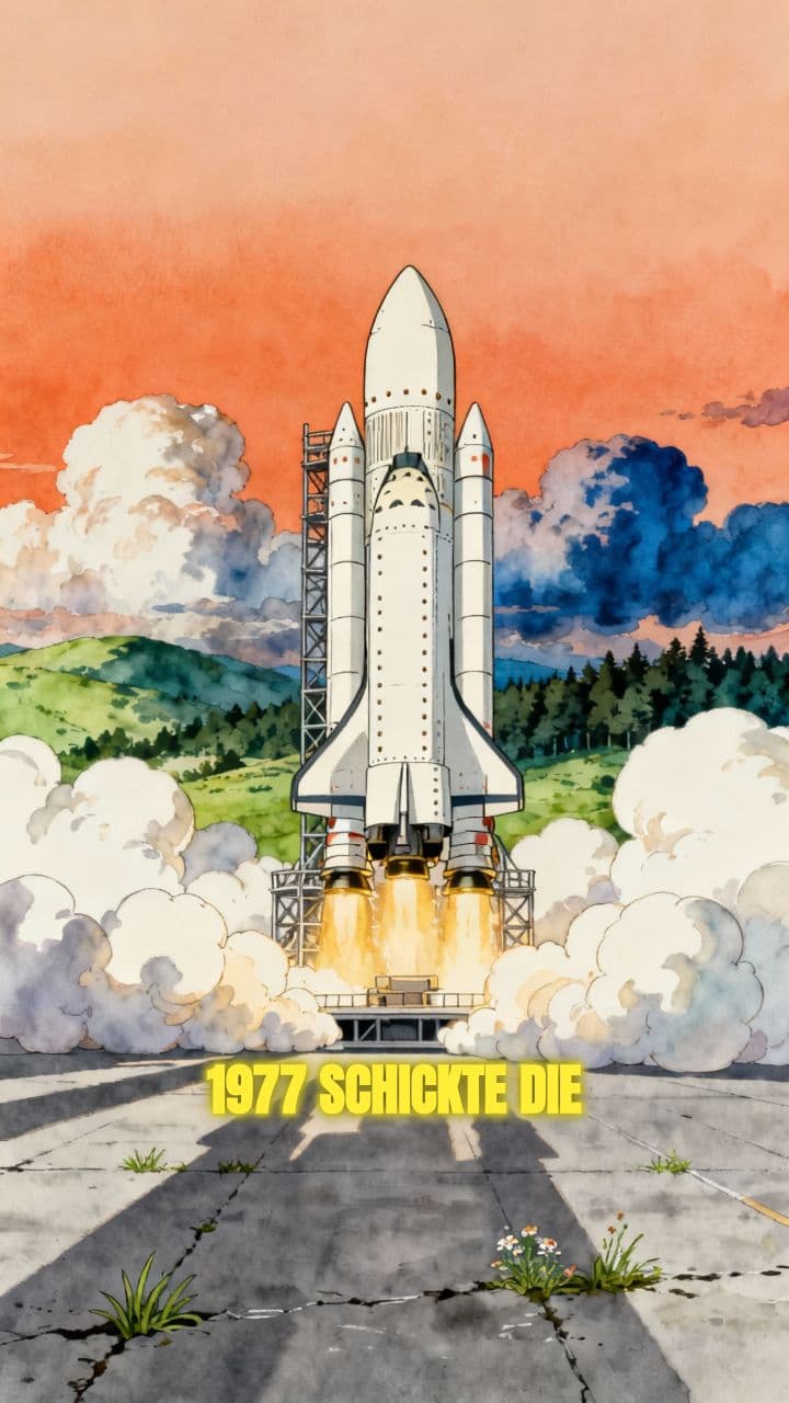 Voyagers goldene Botschaft ins Unbekannte