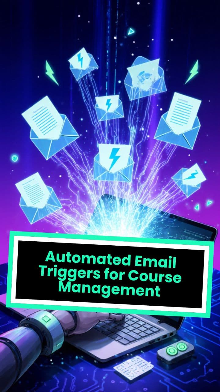 Automated Email Triggers for Course Management