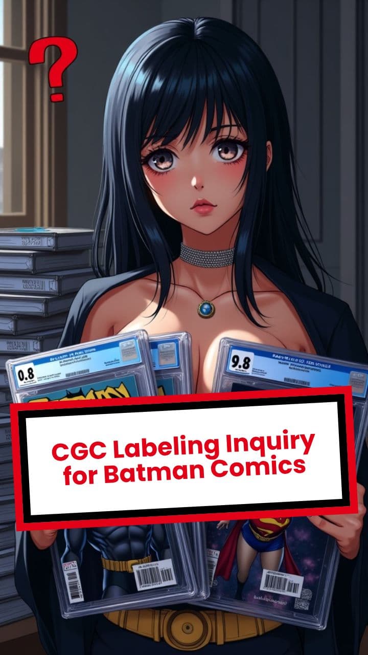 CGC Labeling Inquiry for Batman Comics