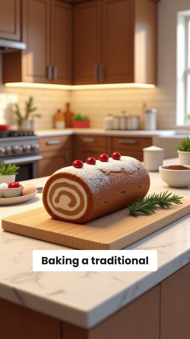 Easy Bûche de Noël Recipe