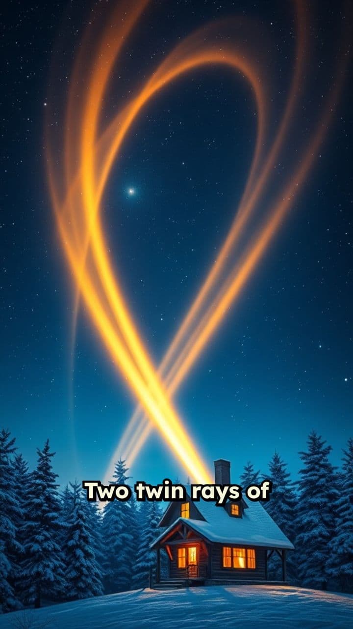 Twin Light Rays Find the Star