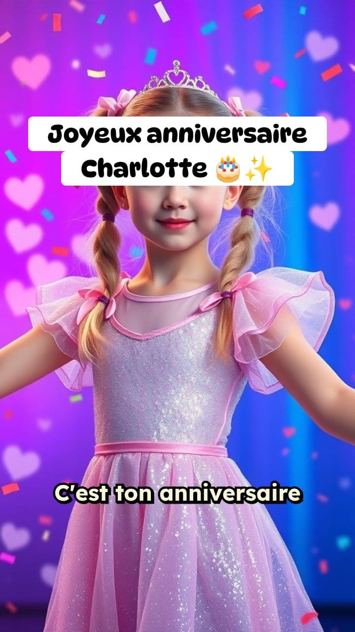 L'Anniversaire K-pop de Charlotte
