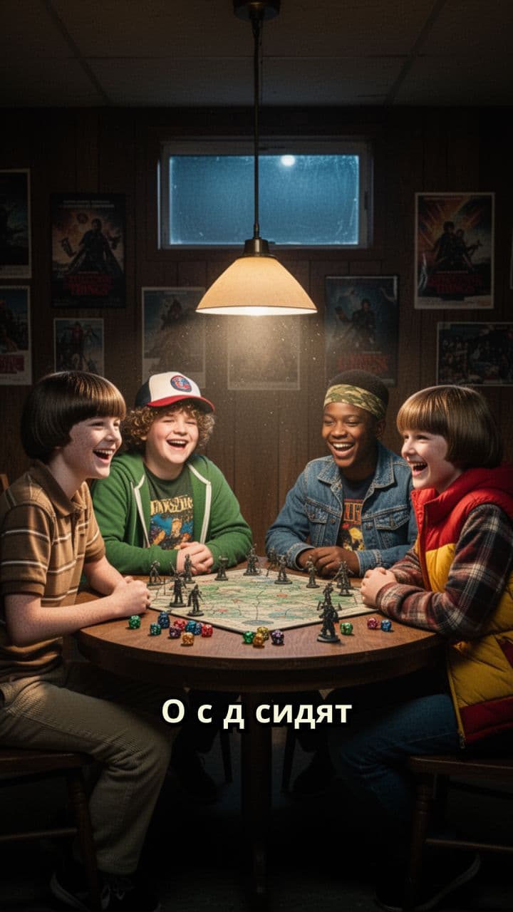 Пацаны и Демогоргон