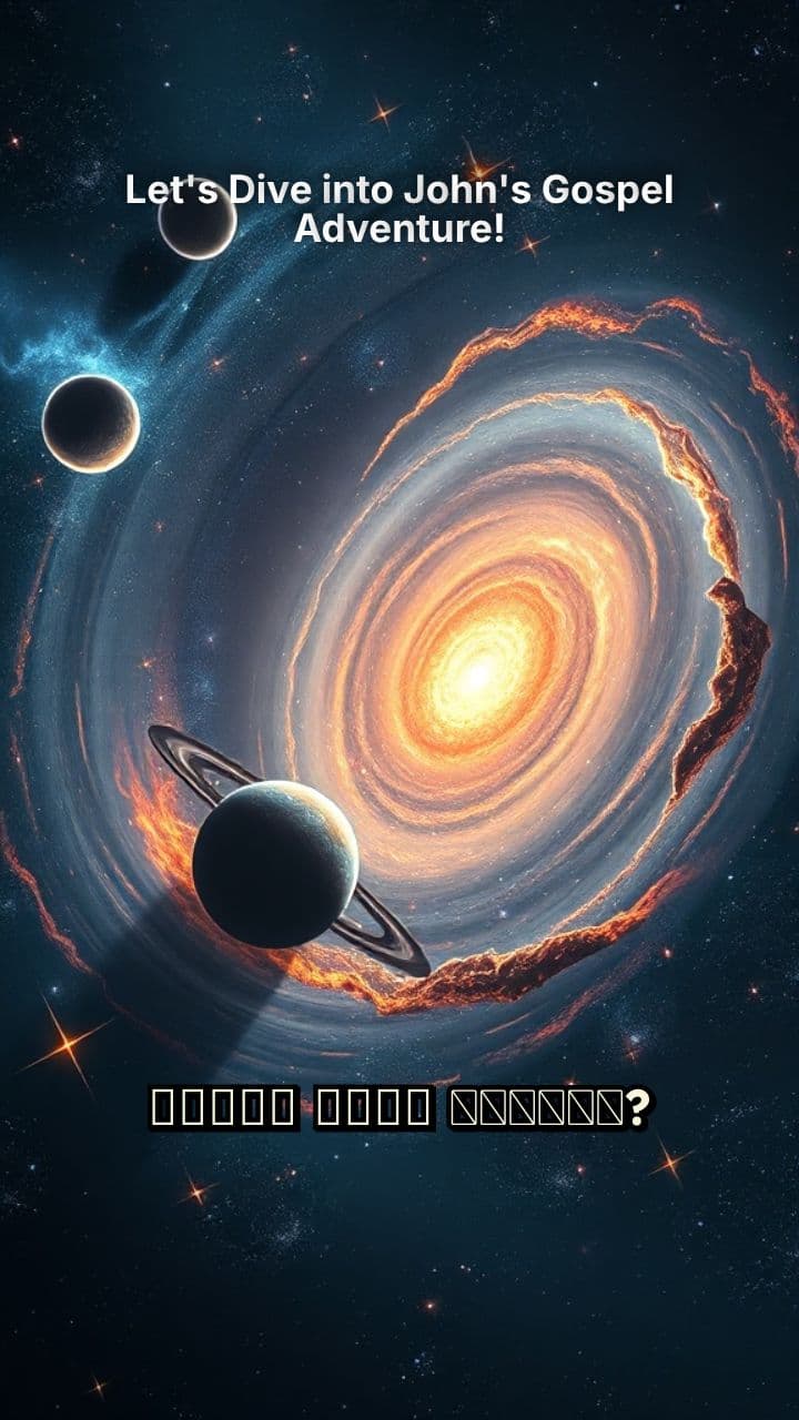 Let's Dive into John's Gospel Adventure!