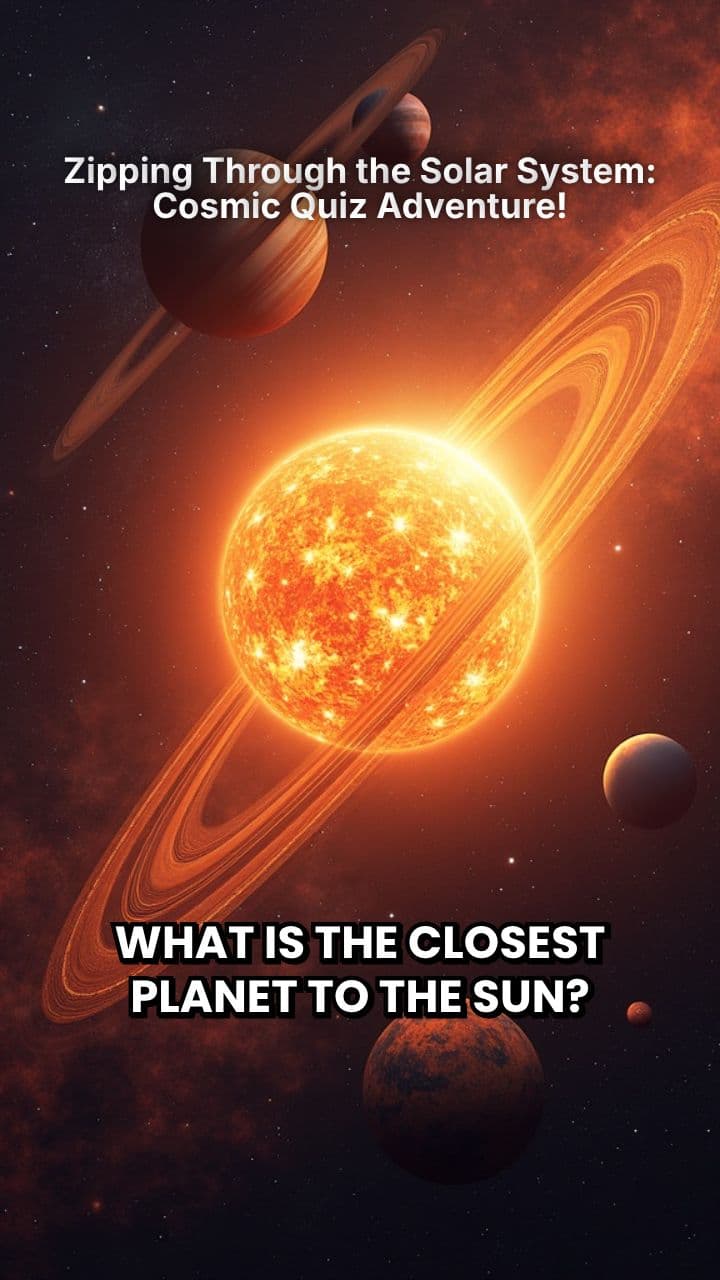 Zipping Through the Solar System: Cosmic Quiz Adventure!