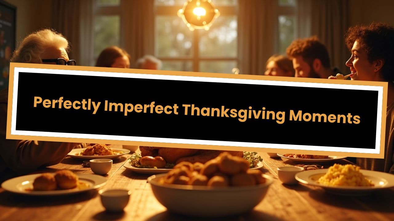 Perfectly Imperfect Thanksgiving Moments