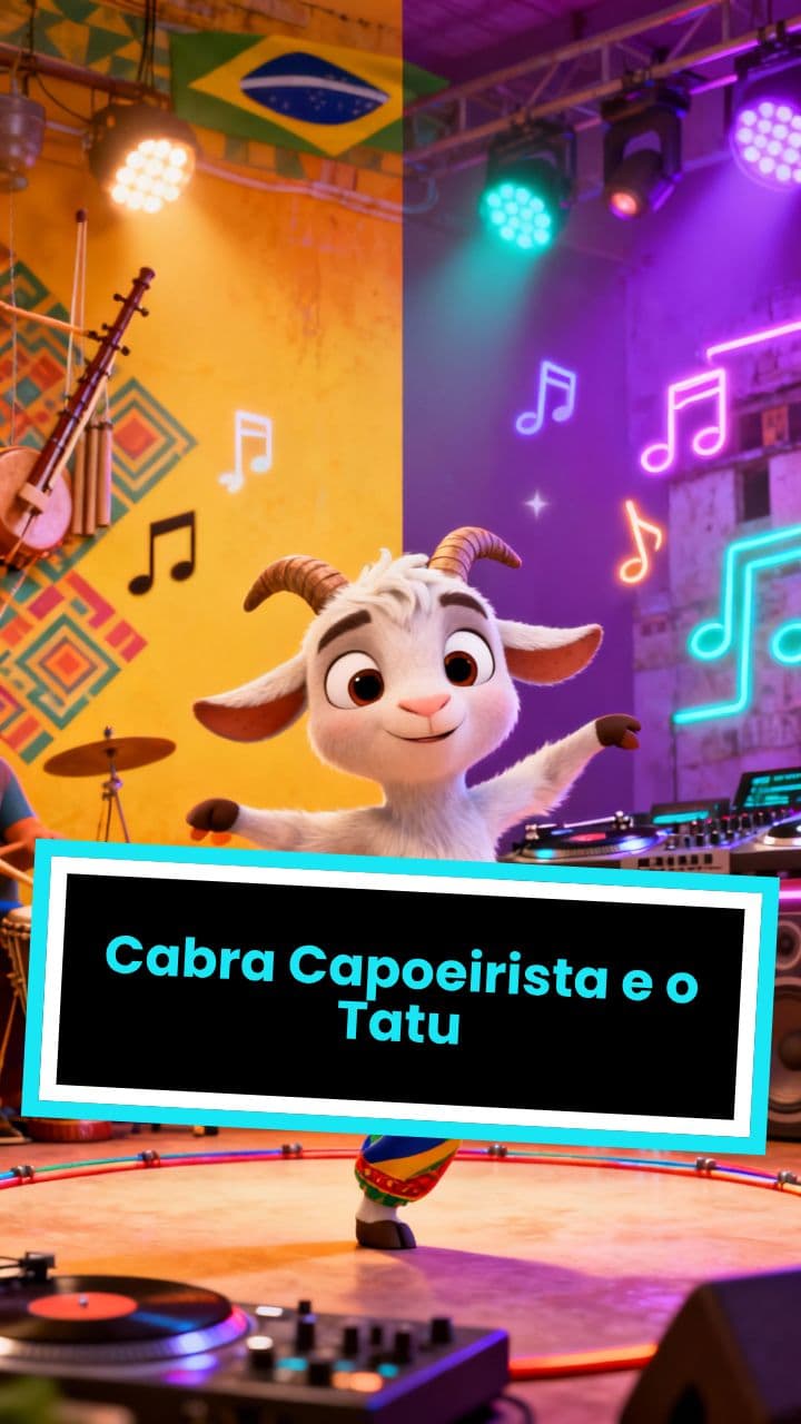 Cabra Capoeirista e o Tatu