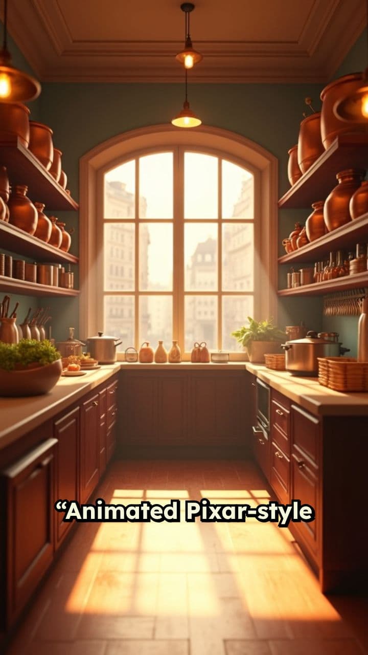 Cocina en un Restaurante Francés