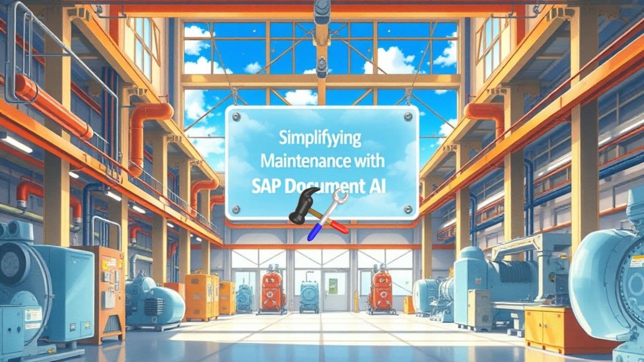 Simplifying Maintenance with SAP Document AI