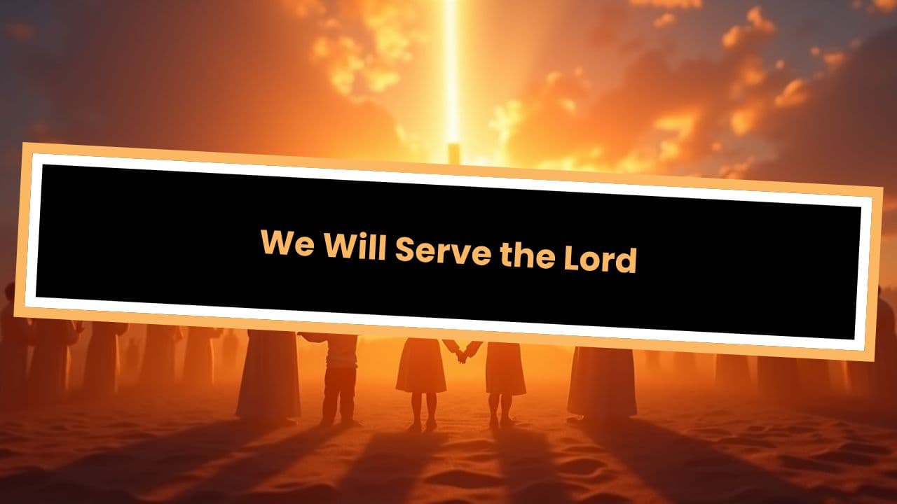 We Will Serve the Lord