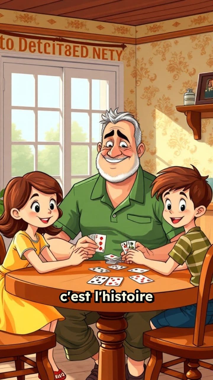 Le grand-père et ses petits-enfants