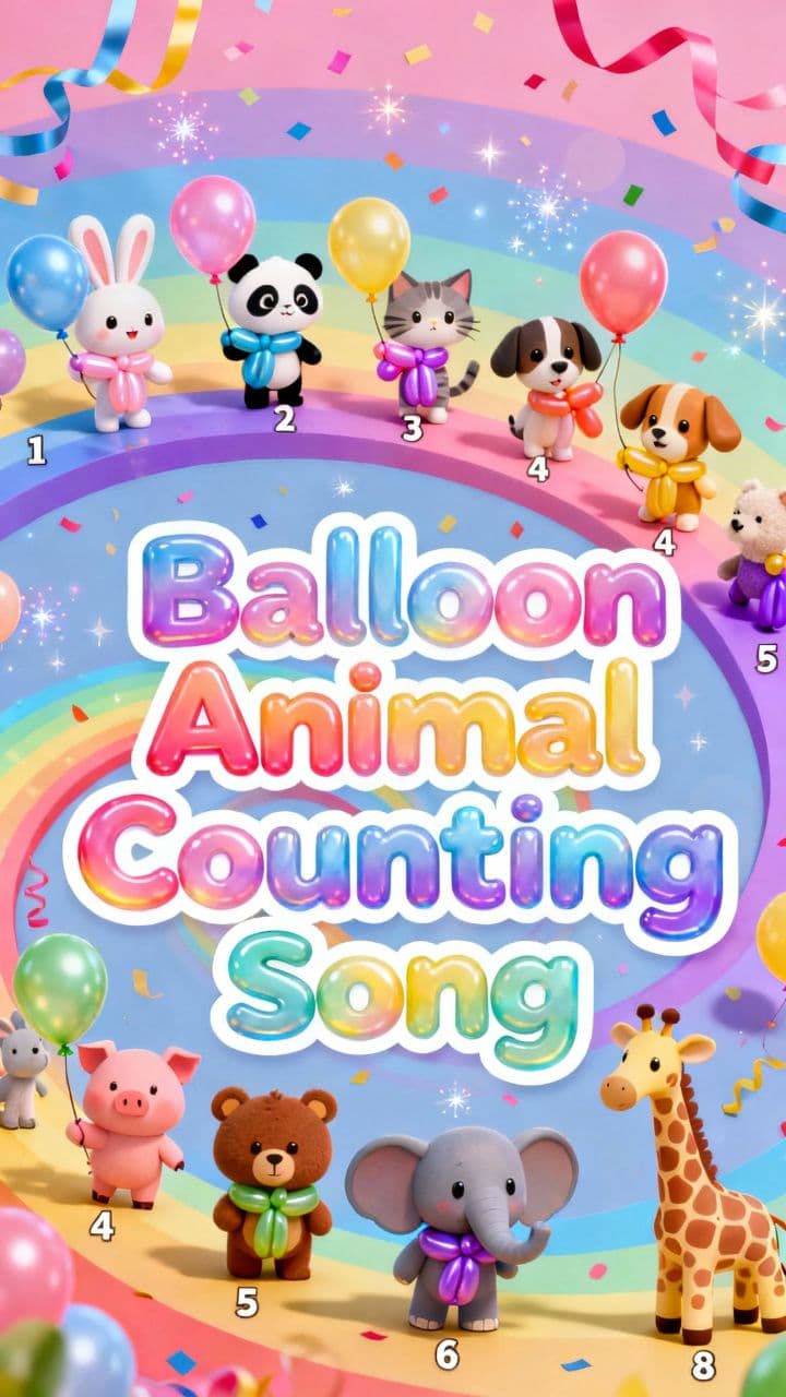 Balloon Animal Counting Song