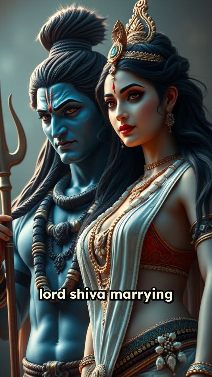 Shiva and Parvati's Divine Union