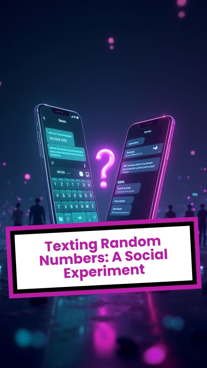 Texting Random Numbers: A Social Experiment
