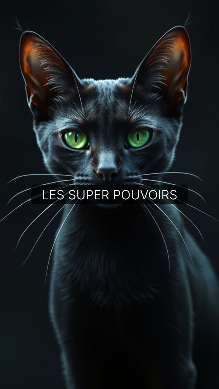 Les super pouvoirs des chats révélés
