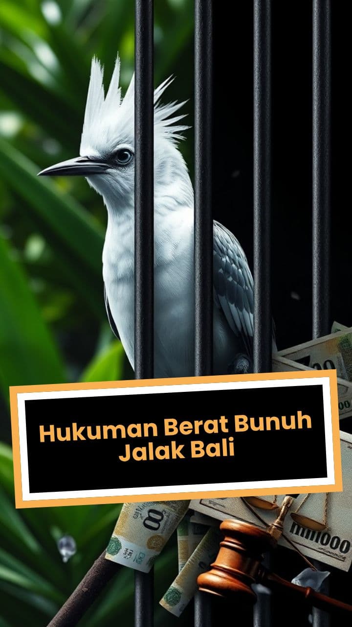 Hukuman Berat Bunuh Jalak Bali