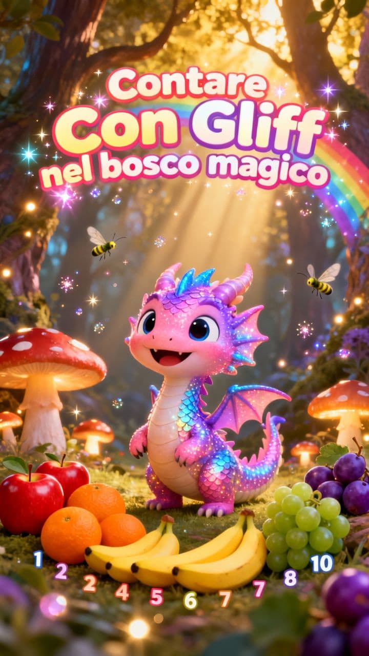 Contare con Gliff nel bosco magico