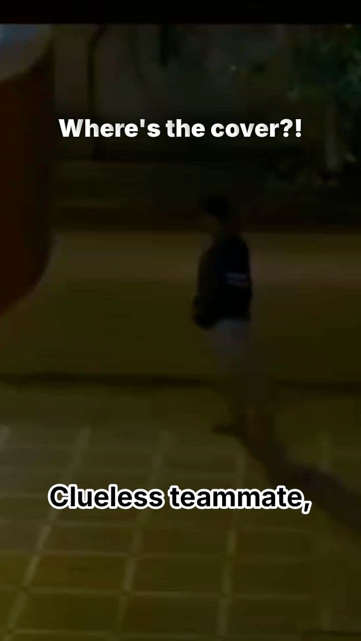 Clueless Teammate Struggles