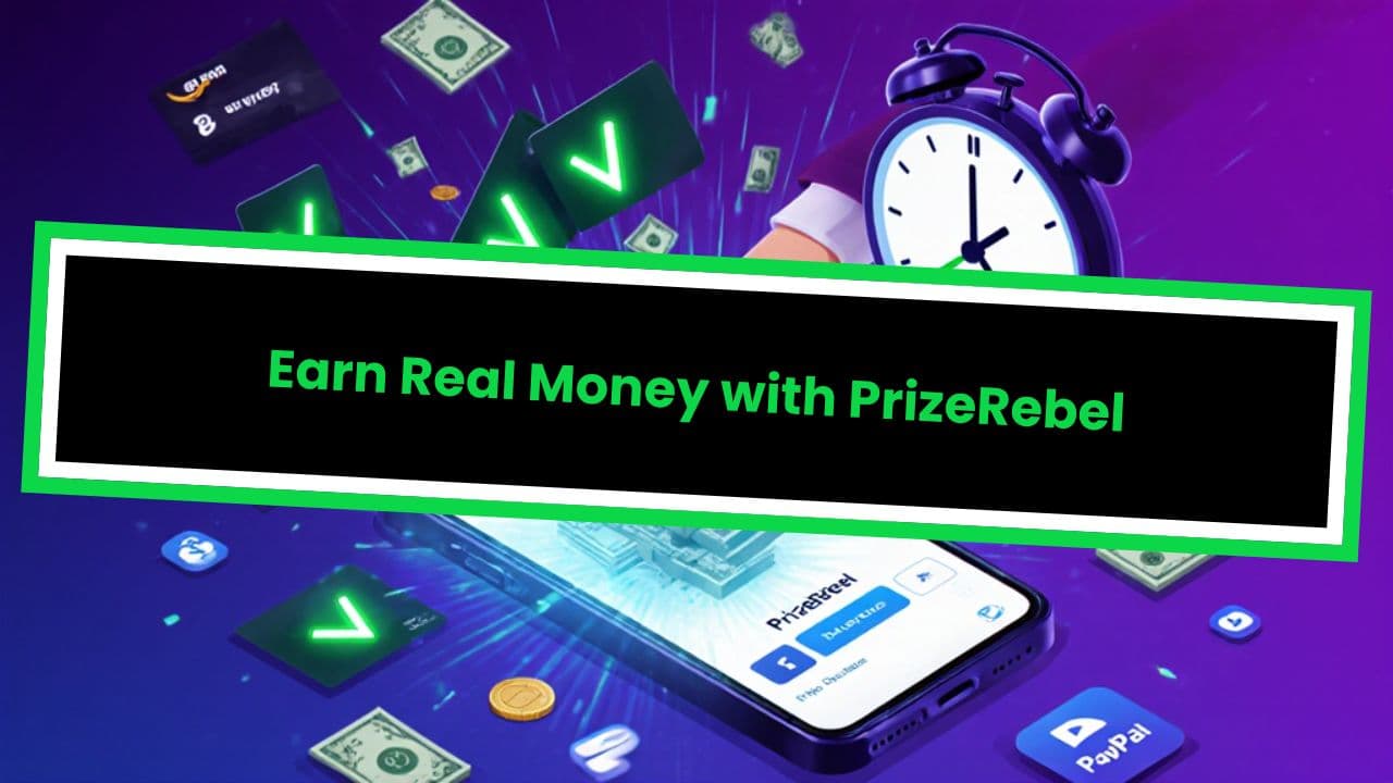 Earn Real Money with PrizeRebel